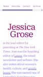 Mobile Screenshot of jessicagrose.com
